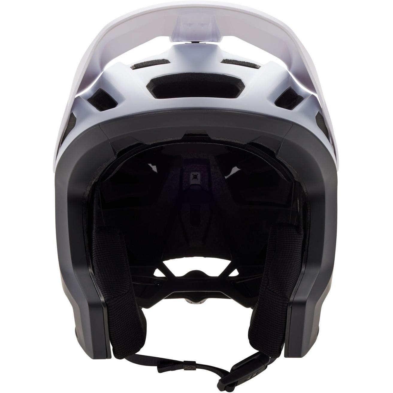 FOX Dropframe Pro MTB Helmet Black/White 2024