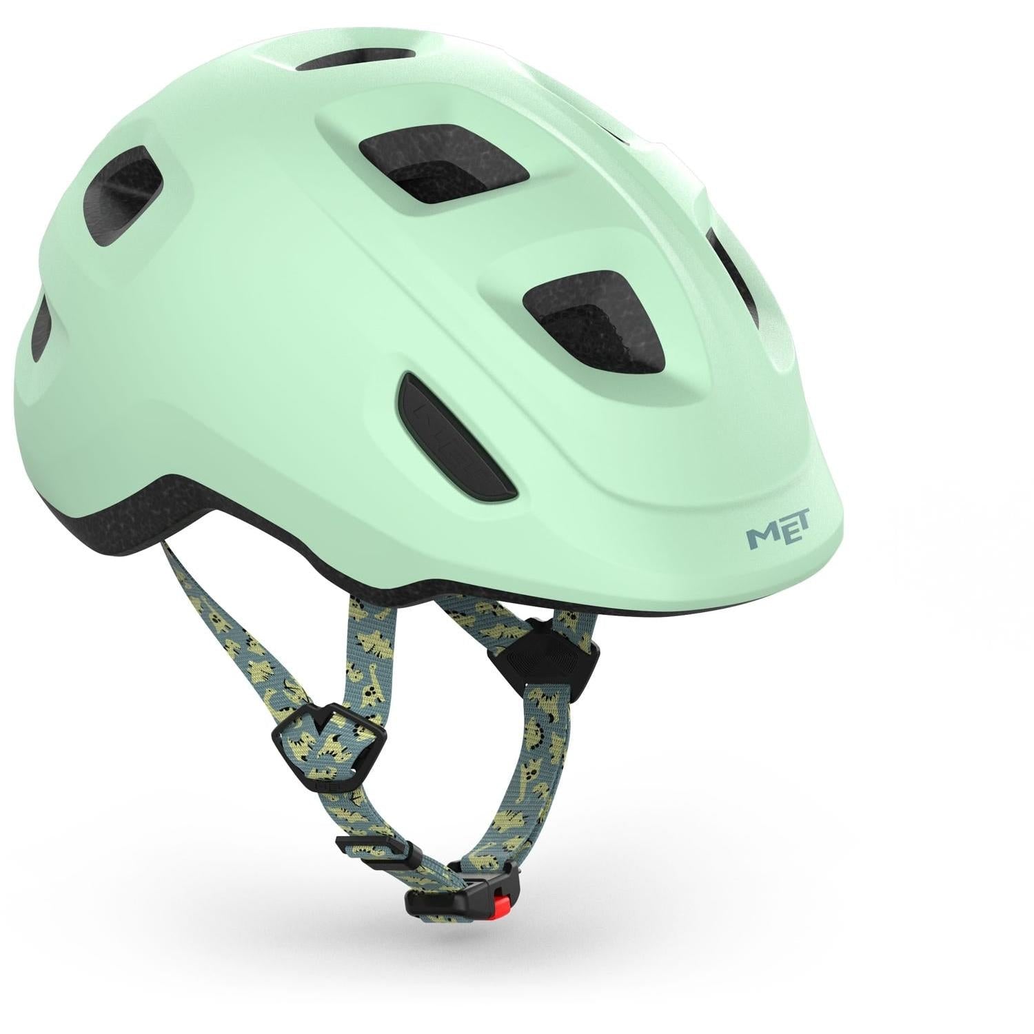99 bikes kids helmets MET Hooray Kids Helmet Dusted Green/Matt XS