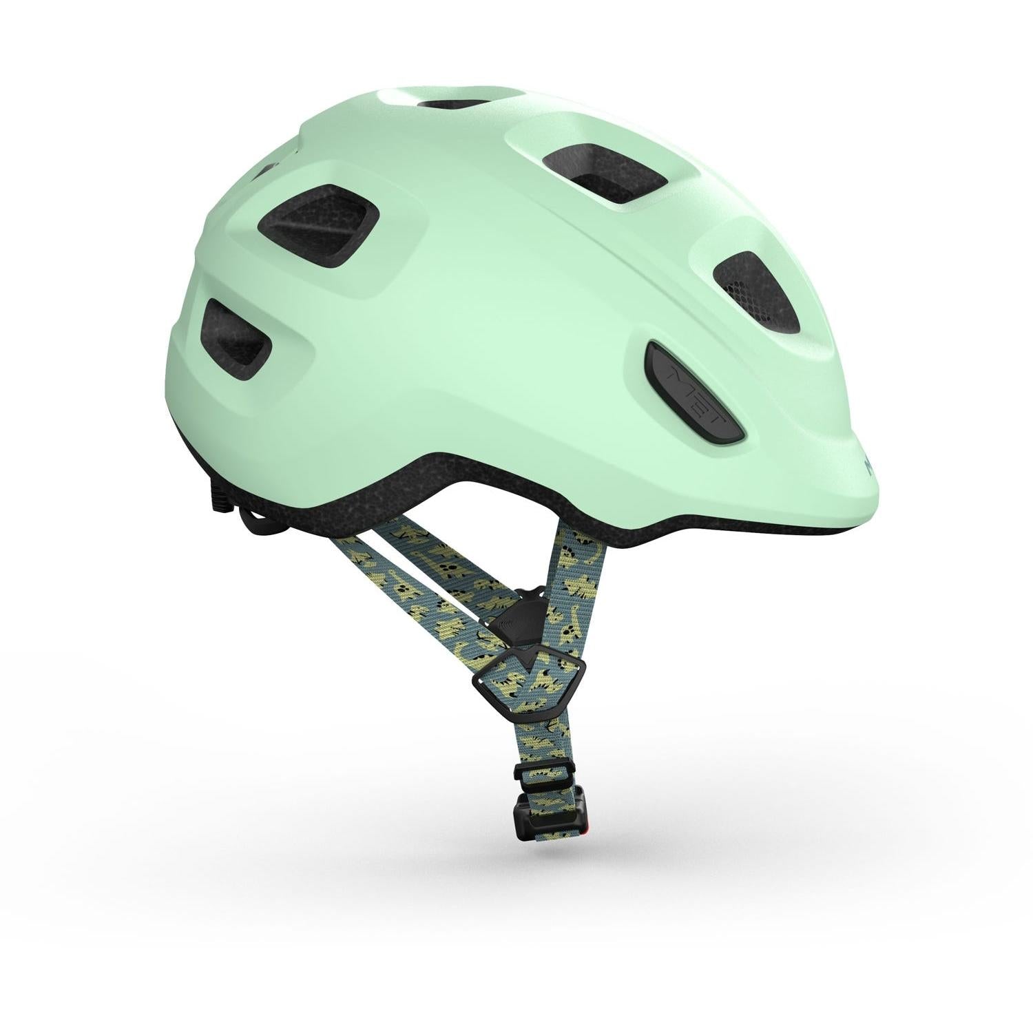 MET Hooray Kids Helmet Dusted Green/Matt
