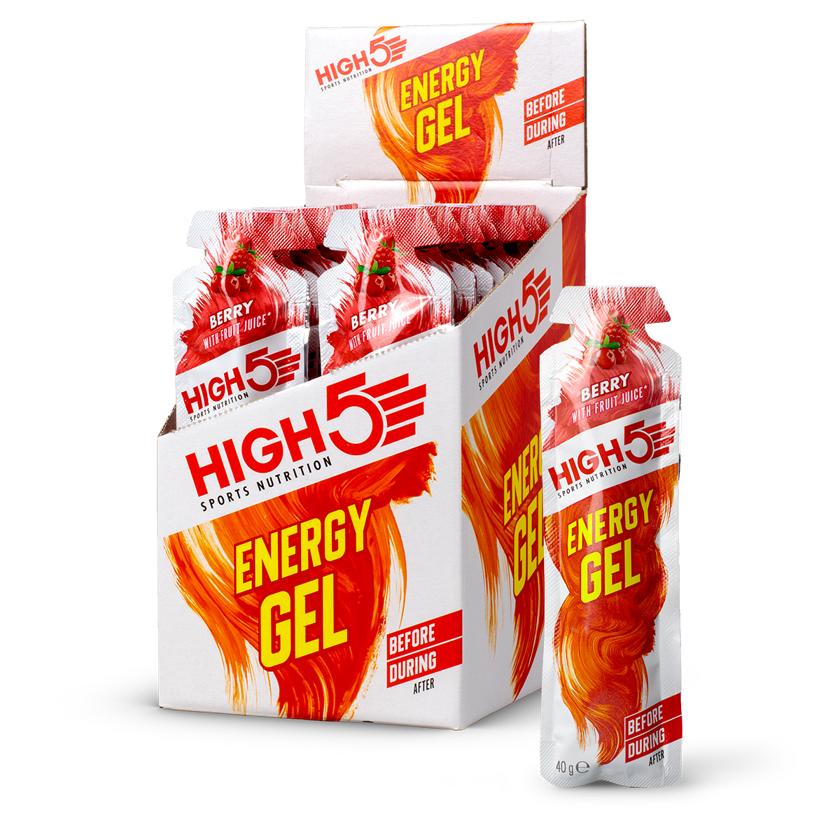 HIGH5 Energy Gel Berry Box of 20