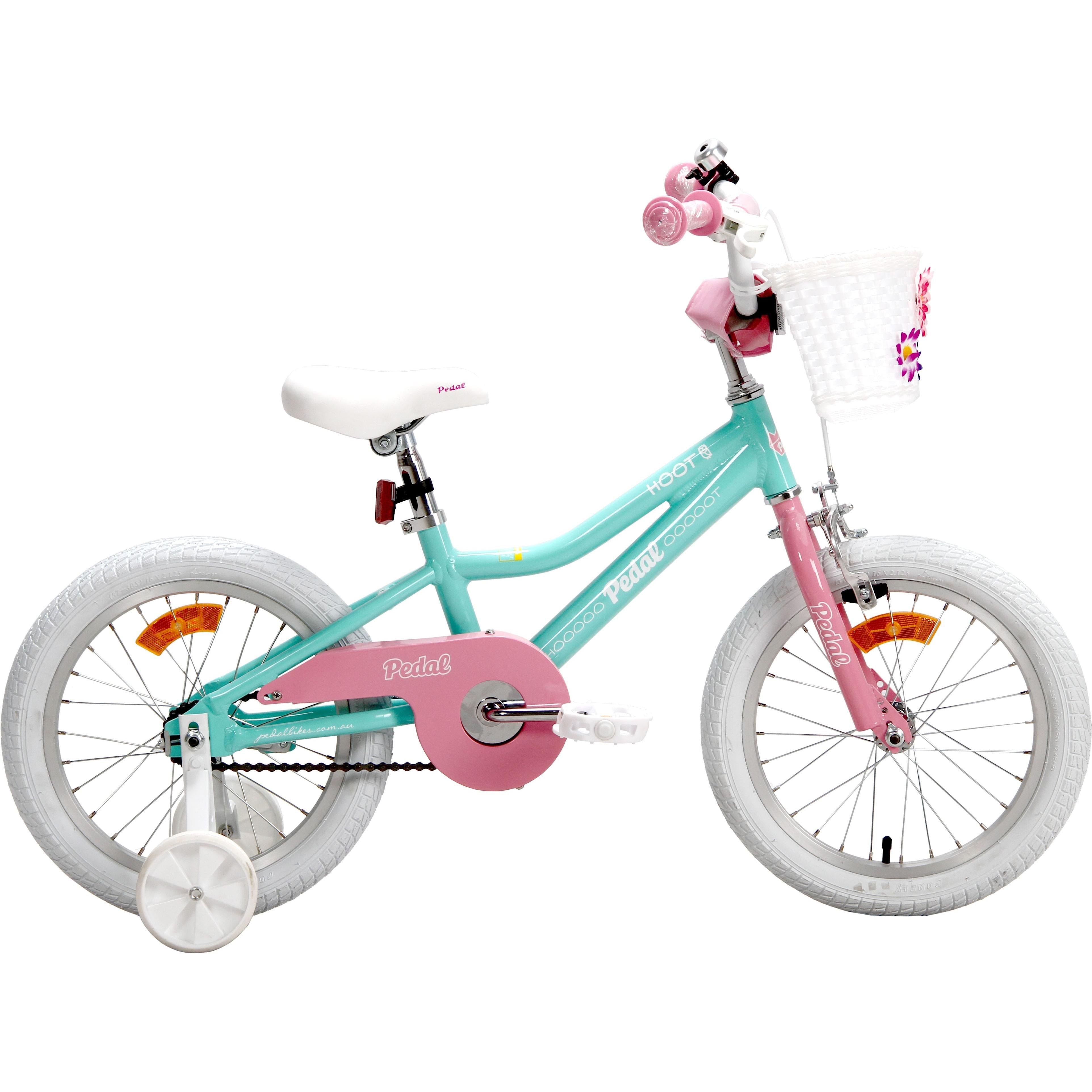 Pedal Hoot Kids Bike Turquoise Pink – 99 Bikes1