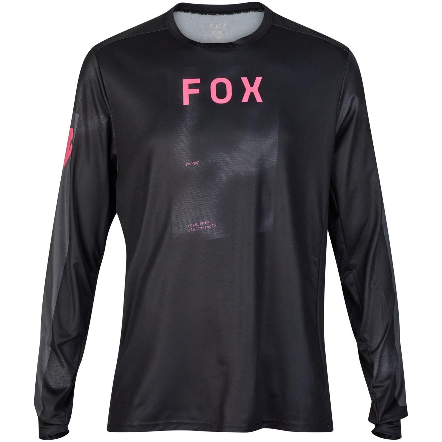 FOX Ranger Long Sleeve Jersey Taunt Black 2025 – 99 Bikes
