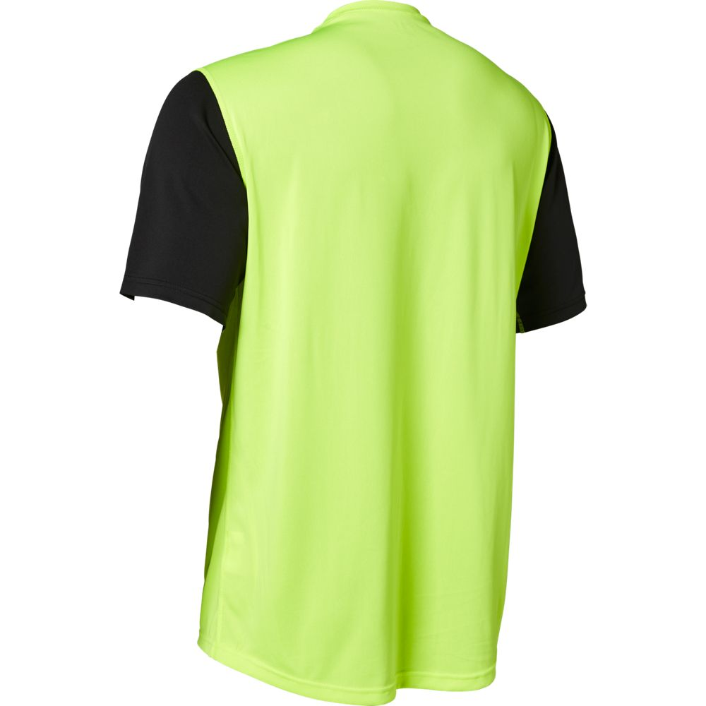 FOX Ranger Short Sleeve Jersey Fluorescent Yellow 2021