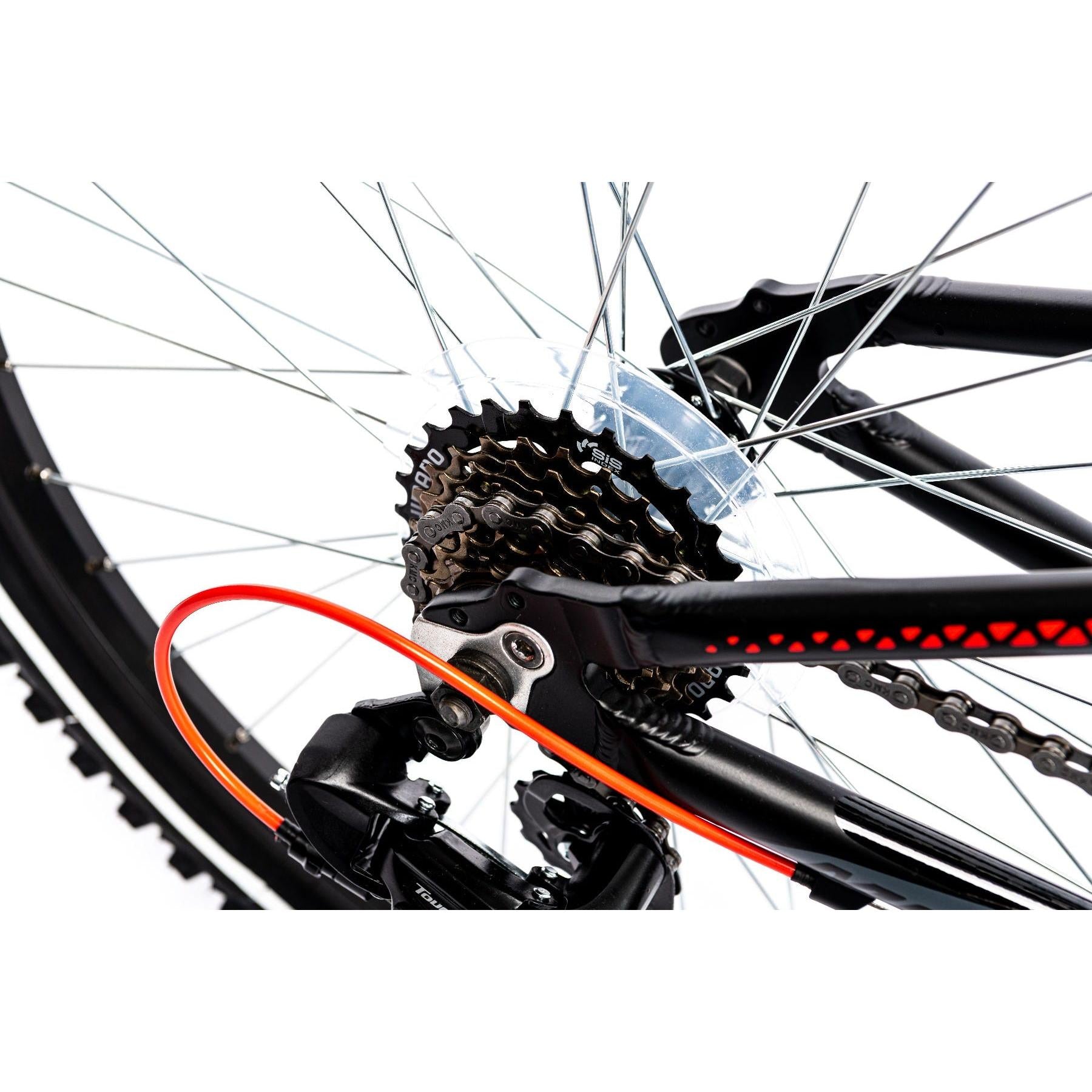 Merida Matts J24 Kids Bike Black Grey/Red