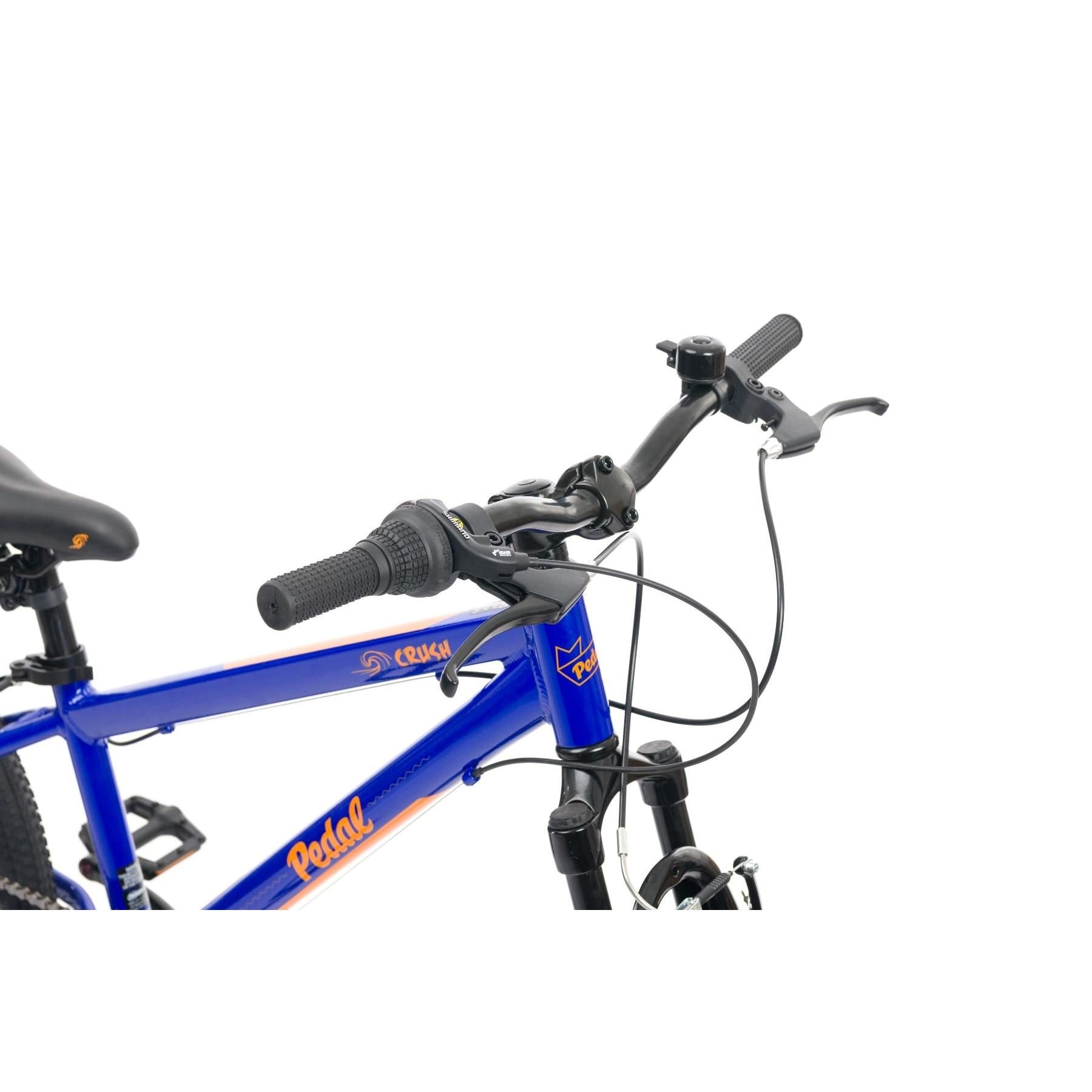 Pedal Crush Kids Bike Blue/Orange
