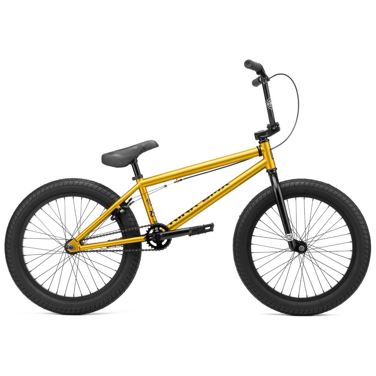 Kink Curb BMX Bike 20'' Matte Gold Leaf – 99 Bikes