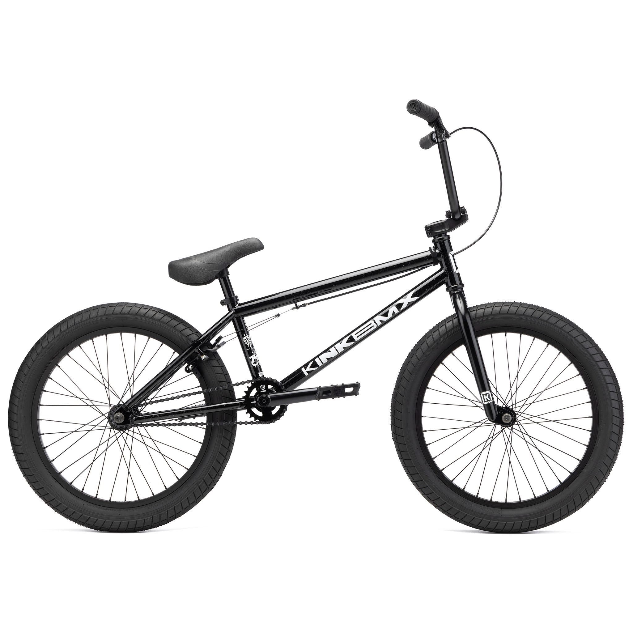 Kink Curb 20'' BMX Bike Marble Black – 99 Bikes