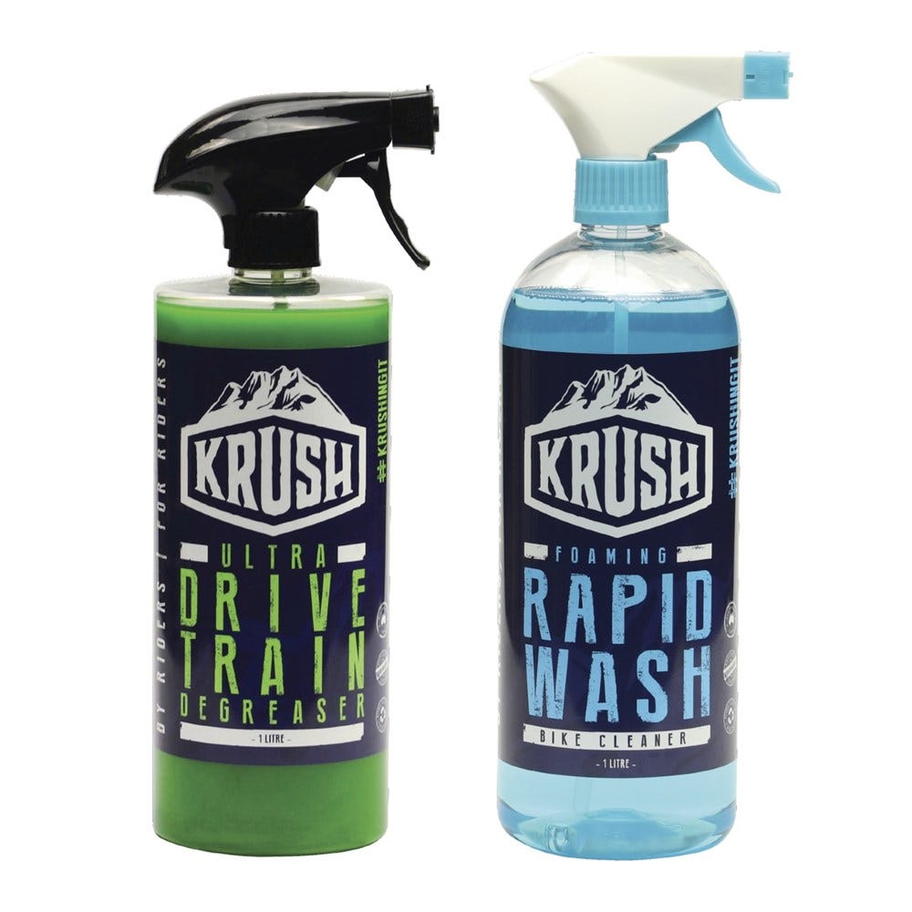 Krush Multipack - 1L Rapid Wash & 1L Ultra Degreaser