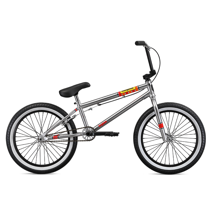 mongoose bmx-bicycles legion bmx Mag Kids Freestyle Sidewalk Bike, Beginner Riders, Girls and Boys, 20-Inch Stylish Aluminum Mag Wheels With 4 Axle Pegs, Hi-Ten Steel Frame, Micro Drive 40x16T BMX Gearing street or dirt worthy freestyle BMX bike Mongoose Legion BMX Bike, 16,
