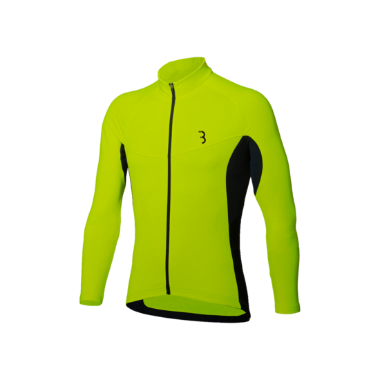 BBB Transition Diamondsoft Long Sleeve Jersey Neon Yellow