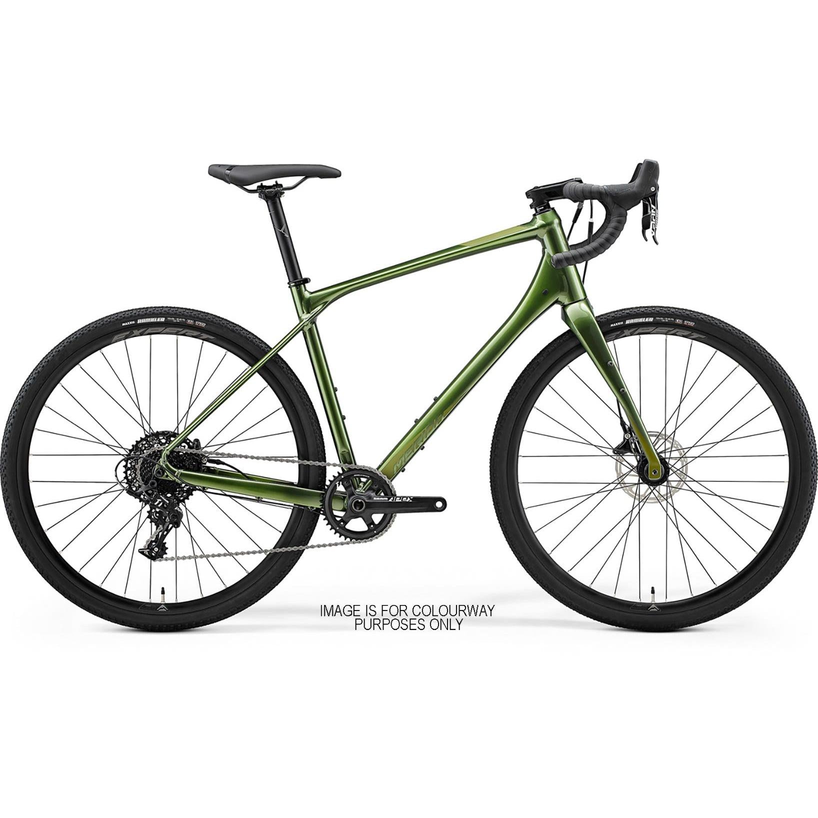 Merida Silex 600 Gravel Bike Glossy Fog Green/Matt Green – 99 Bikes
