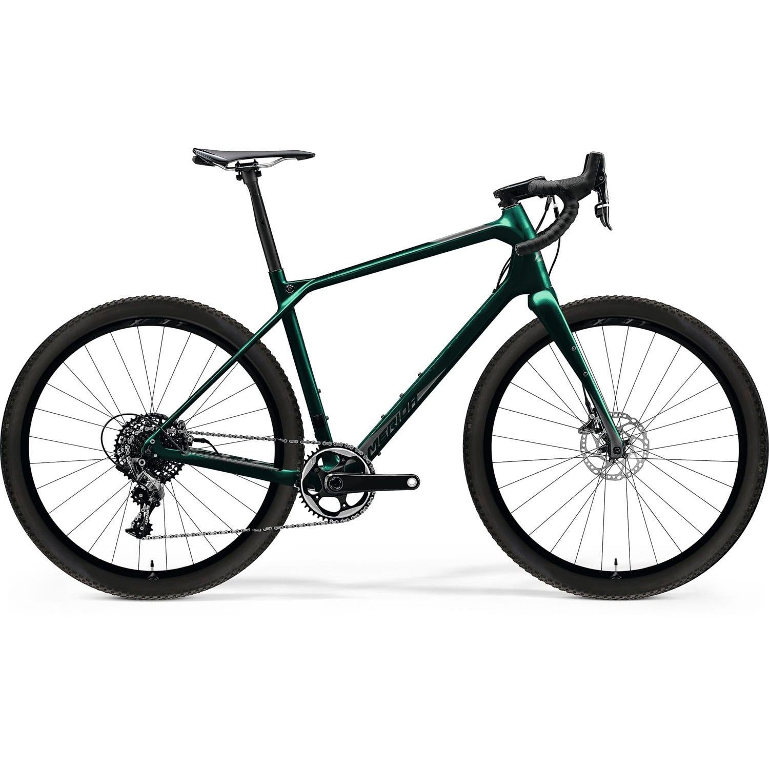 Merida Silex+ Limited Gravel Bike Transparent Green/Grey – 99 Bikes
