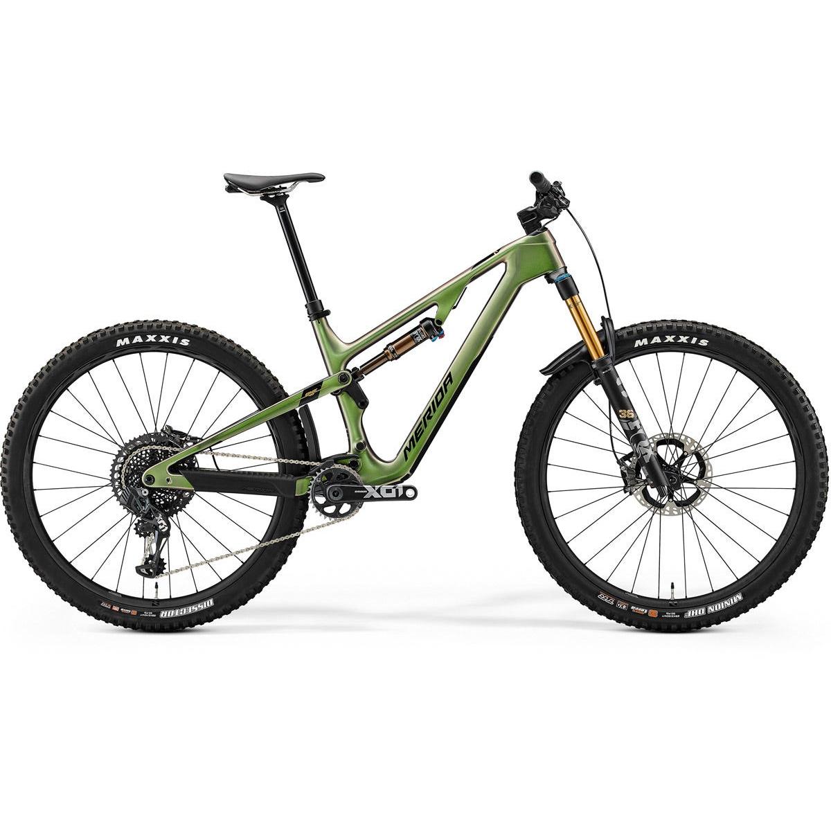 Merida One-Forty 10K Dual Suspension Mountain Bike Chameleon Green