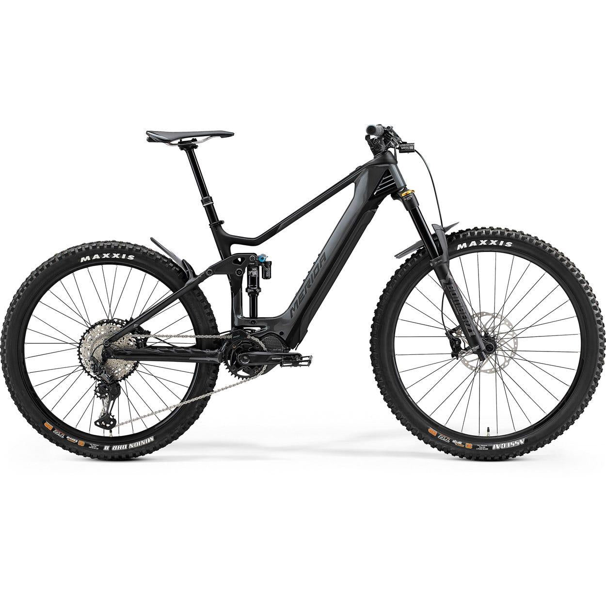 Merida eOne Sixty 8000 Electric Mountain Bike Glossy Grey/Matt Black – 99 Bikes