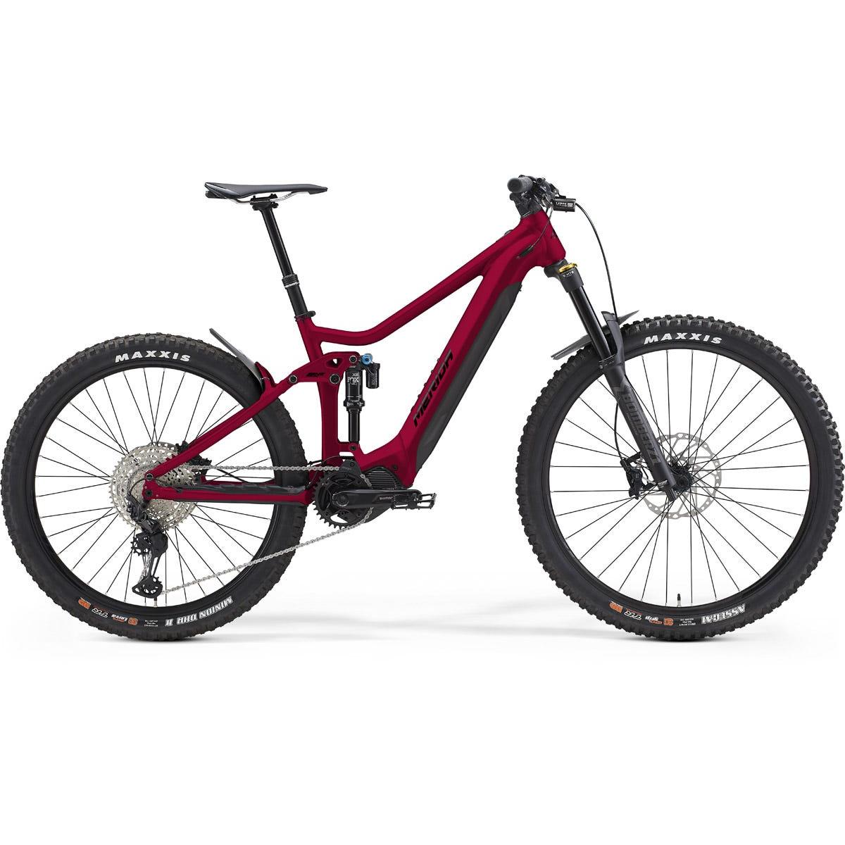 merida e bike fully 2019 Merida eOne-Sixty 700 Electric Mountain Bike Dark Strawberry – 99 Bikes