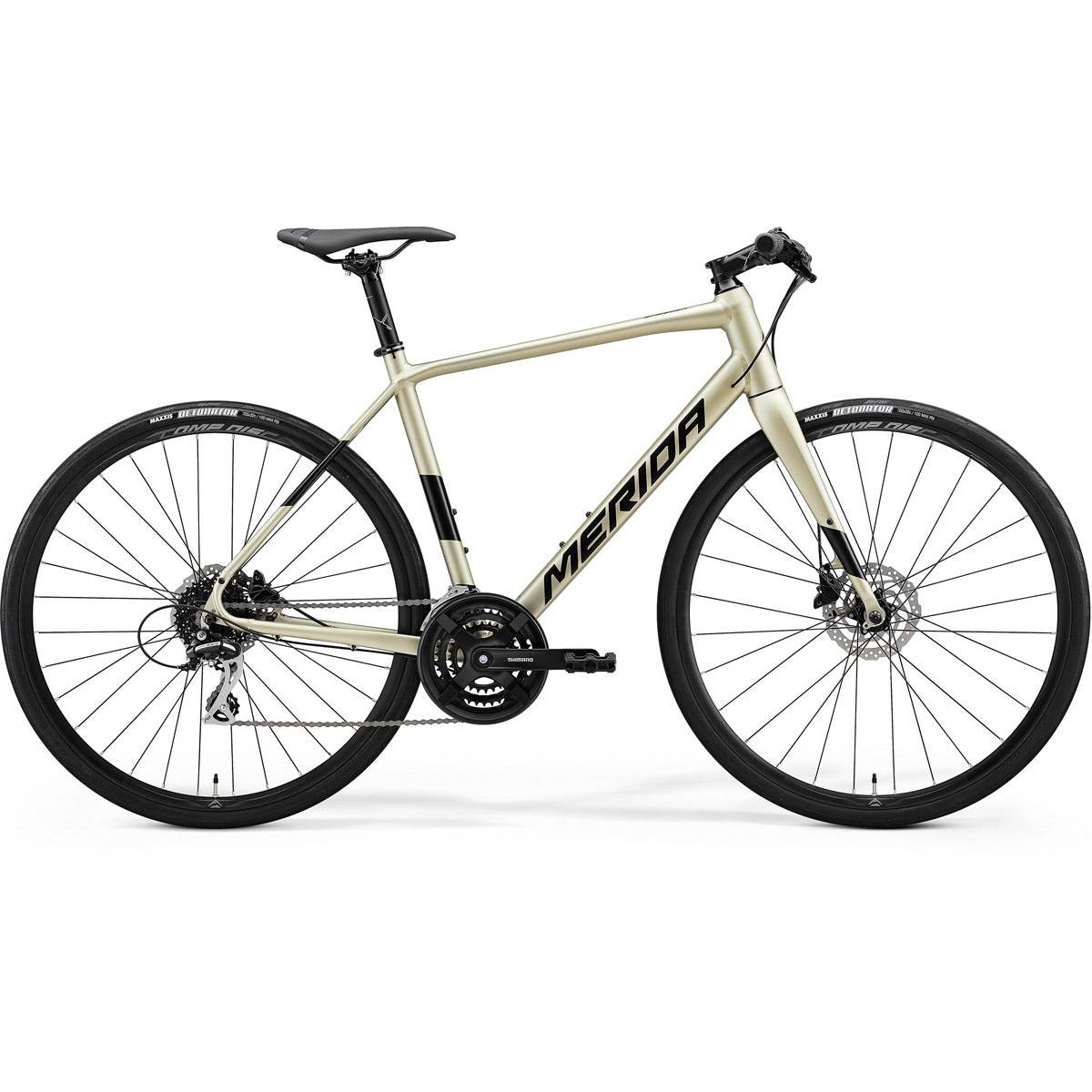 Merida Speeder 100 Flat Bar Road Bike Silk Champagne – 99 Bikes