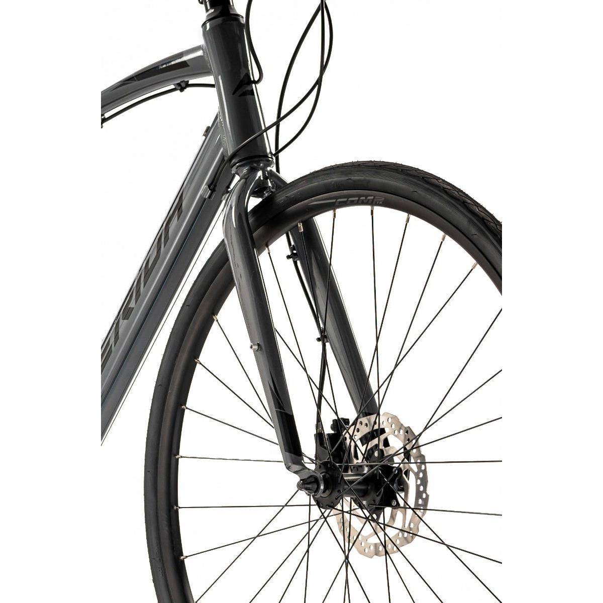 Merida Speeder 20 Flat Bar Road Bike Anthracite Black