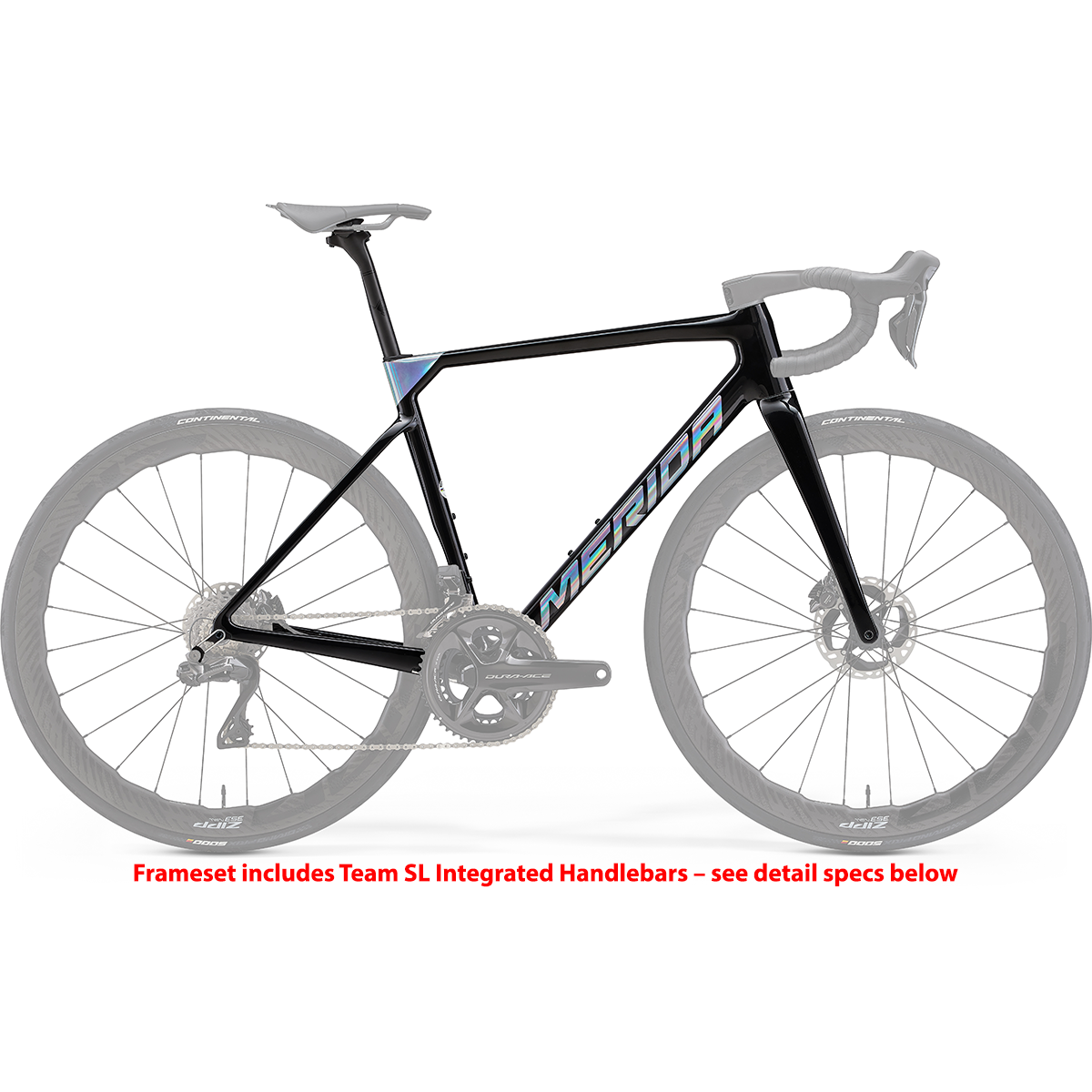 Merida Scultura Team Road Bike Frame Kit Metallic Black – 99