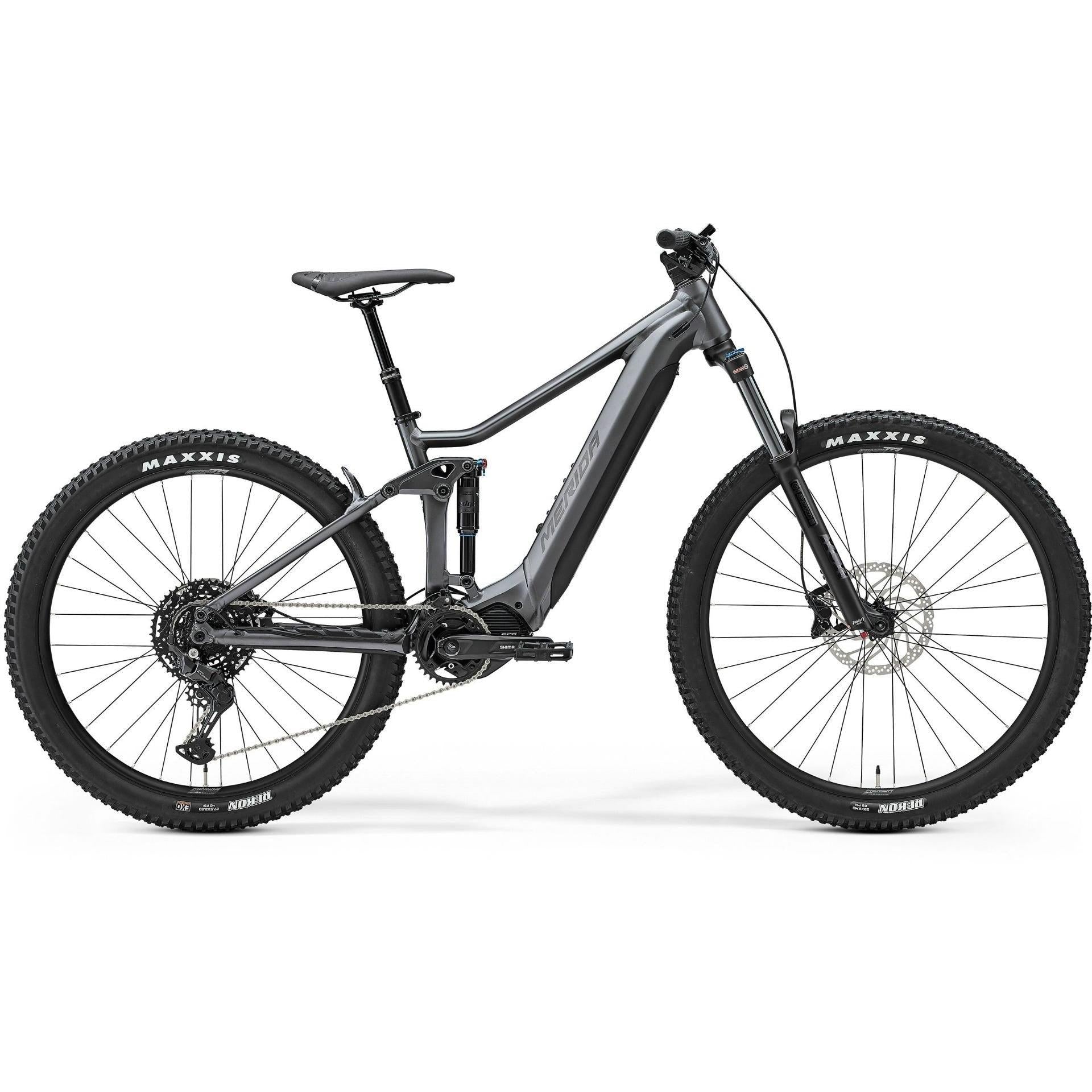 Merida eOne-Forty 400 SE Dual Suspension Electric MTB Silk Dark Silver – 99 Bikes