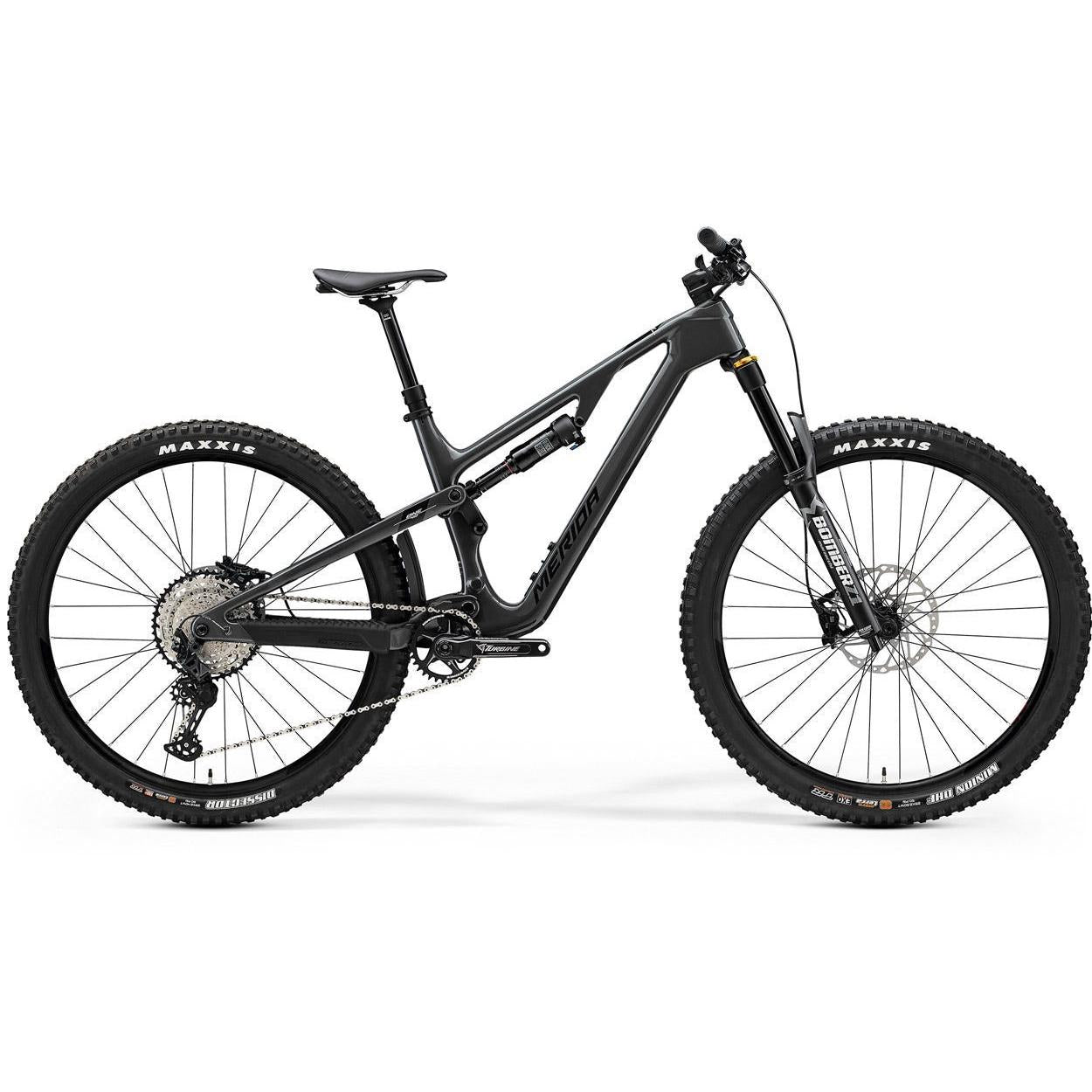 Merida One-Forty 6000 Dual Suspension Mountain Bike Grey Black