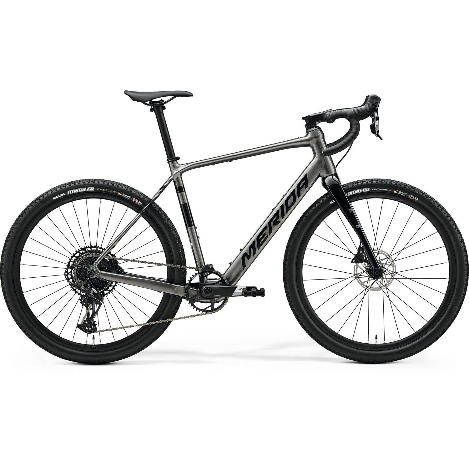 Merida eSilex+ 600 Electric Gravel Bike 250Wh Battery Gunmetal