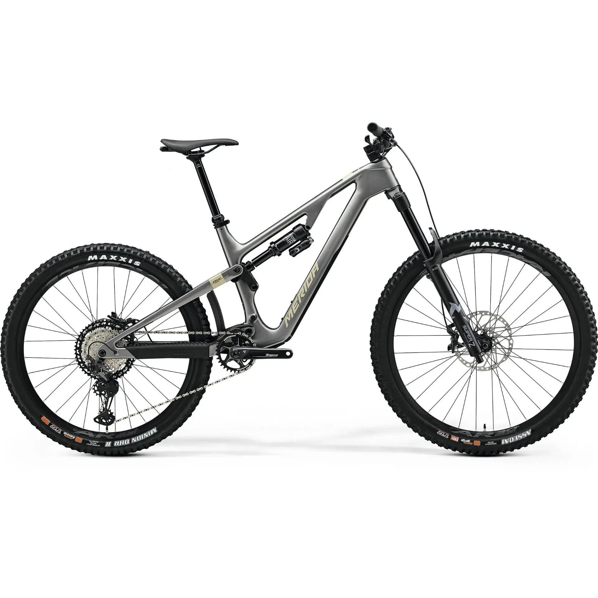 自転車本体 MERIDA ONE-SIXTY 7000 Merida One-Sixty 7000 Enduro Bike Gunmetal Grey/Earth Powder – 99