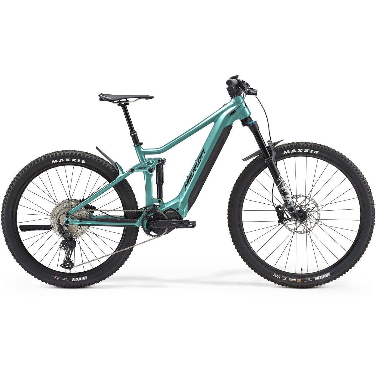 Merida eOne-Forty 500 Electric Mountain Bike Metallic Teal – 99 Bikes