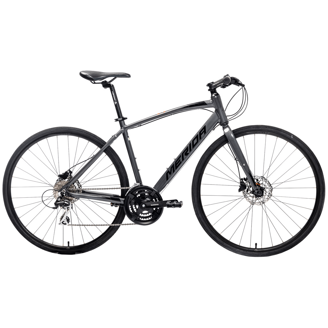 Merida Speeder 20 Flat Bar Road Bike Anthracite/Black – 99 Bikes