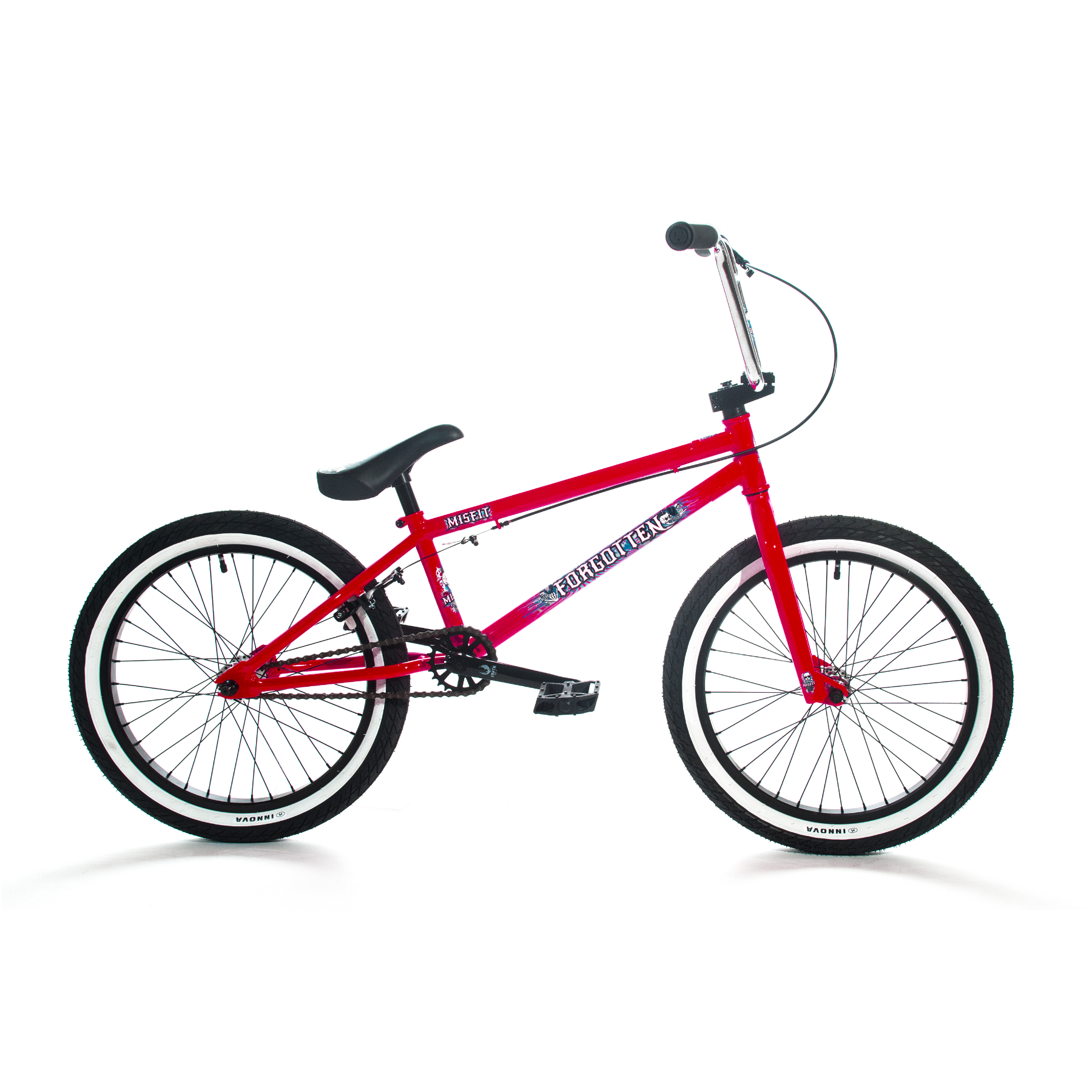 Forgotten Misfit BMX Bike 19.8 Inch TT Gloss Neon Orange – 99 Bikes