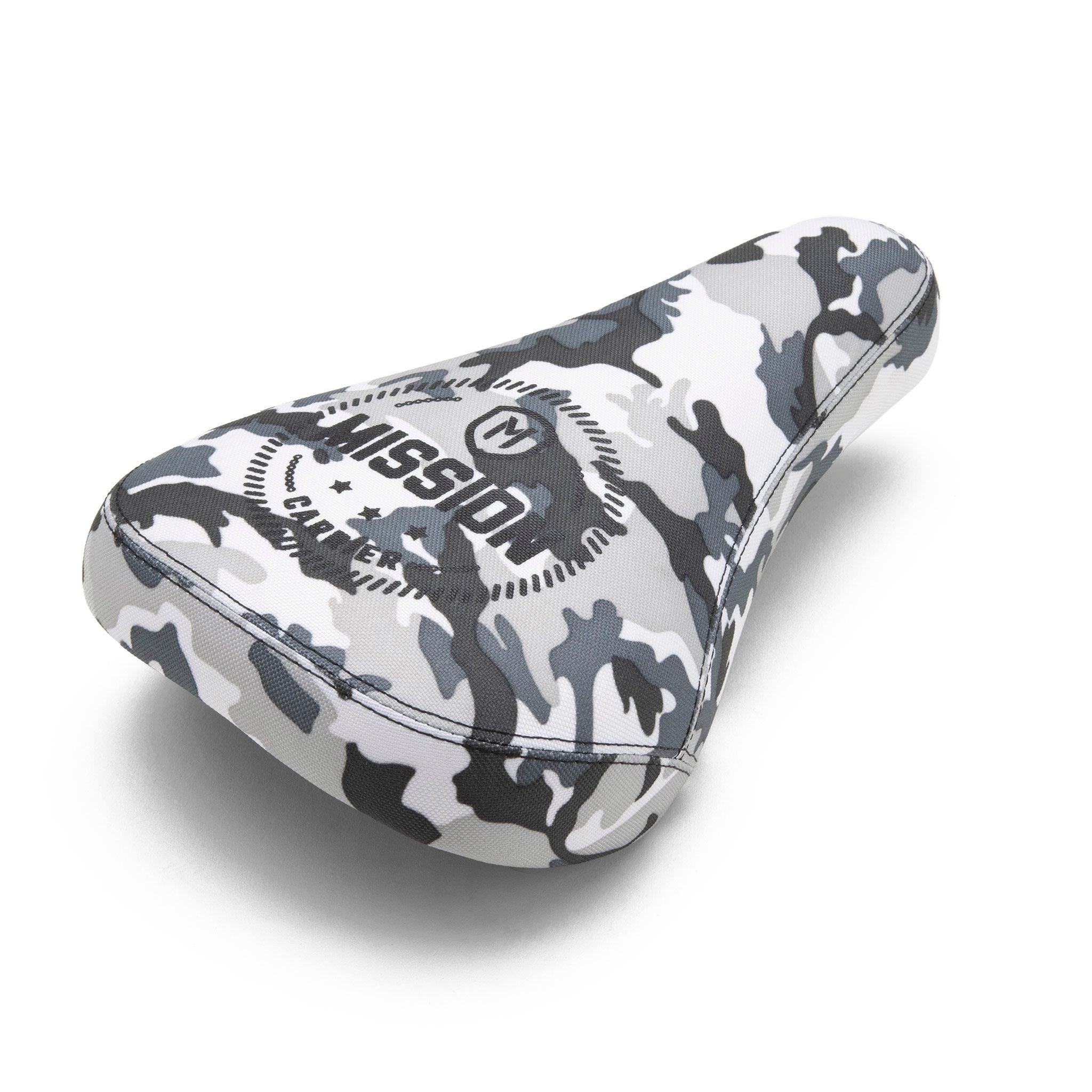 Mission Carrier Stealth BMX Seat Arctic Camo – 99 Bikes
