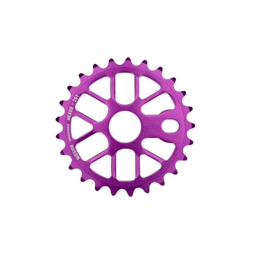 Mission Nexus Sprocket 25T Purple
