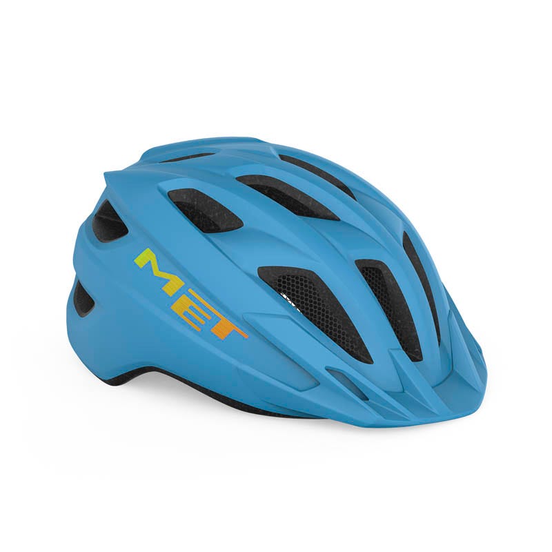 99 bikes met helmet Met Crackerjack Kids Helmet MIPS 52-57 cm Matt Cyan – 99 Bikes