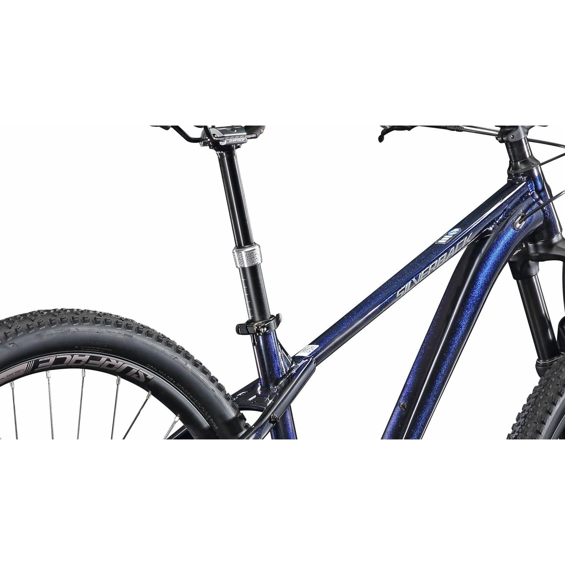 Silverback Slade MS Hard Tail Mountain Bike Dark Blue/Sliver