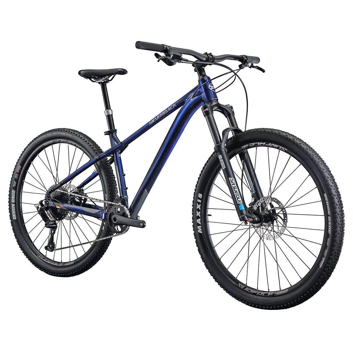Silverback Slade MS Hard Tail Mountain Bike Dark Blue/Sliver