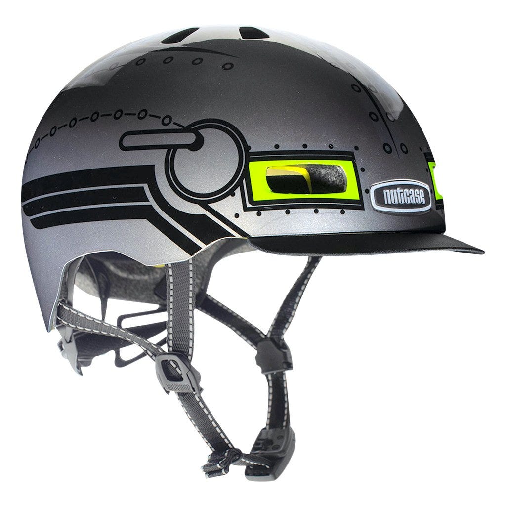 Nutcase Little Nutty Robo Boy Youth MIPS Helmet