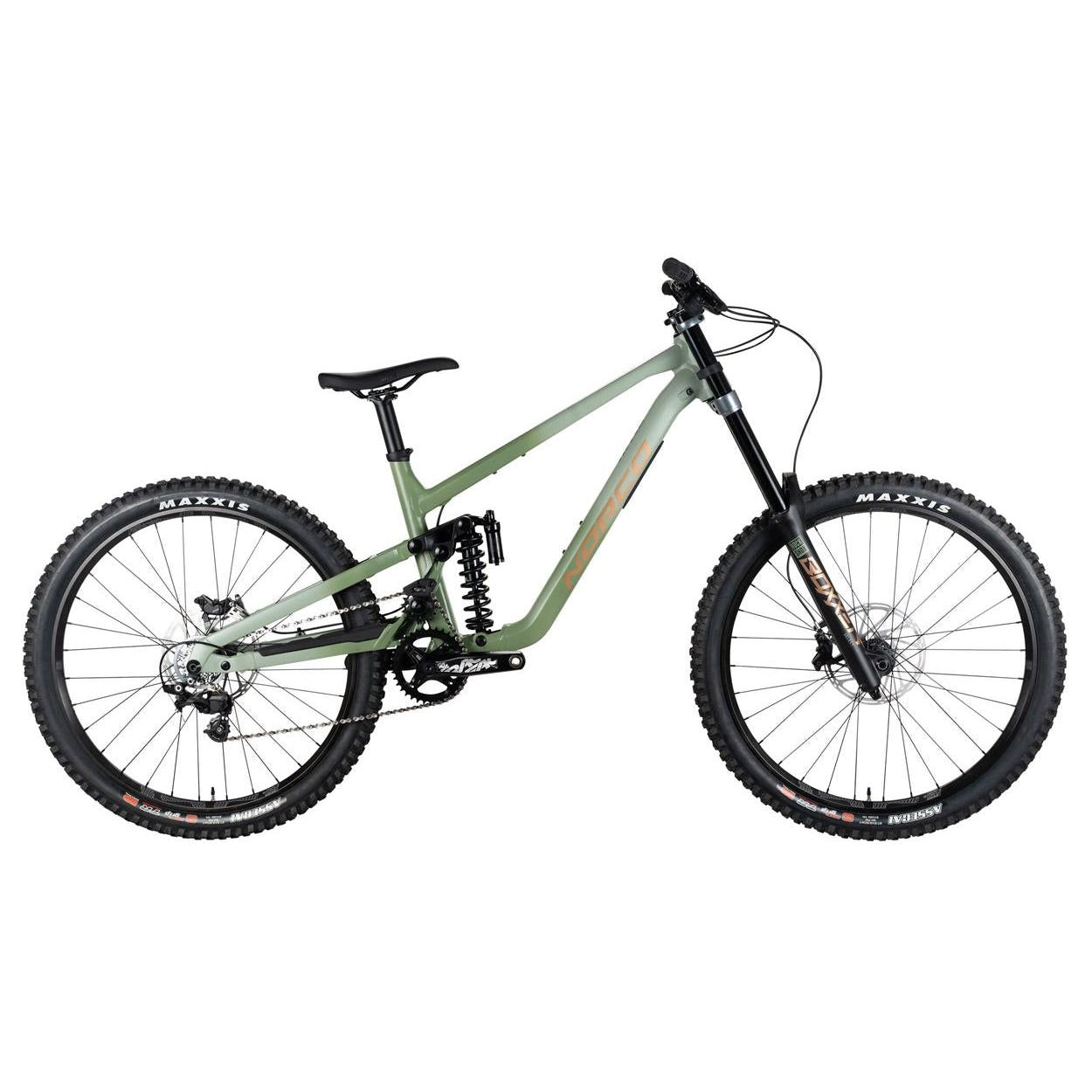 Norco Shore A1 Park Mountain Bike Green/Copper – 99 Bikes