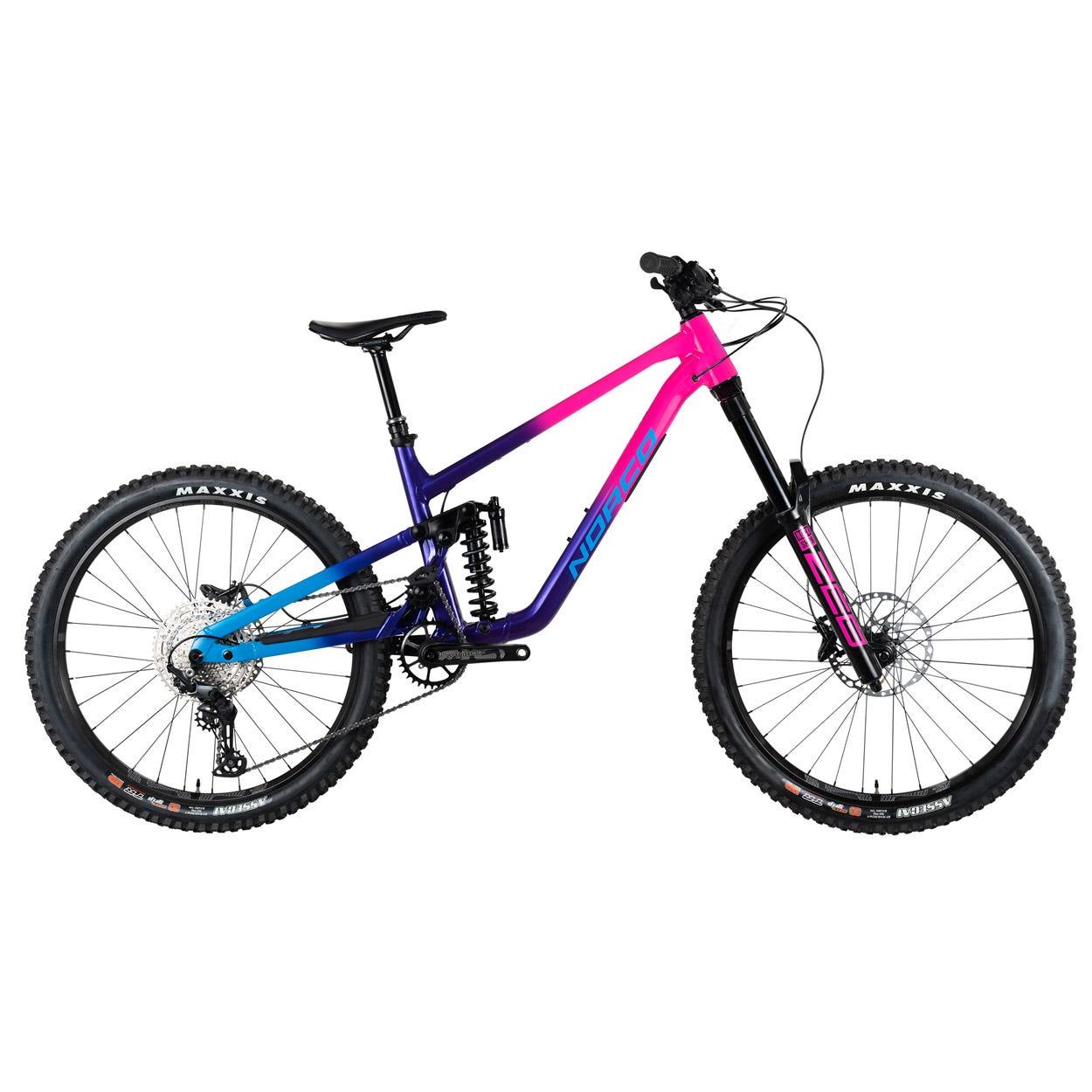 Norco Shore A2 Mountain Bike Purple Pink/Blue – 99 Bikes