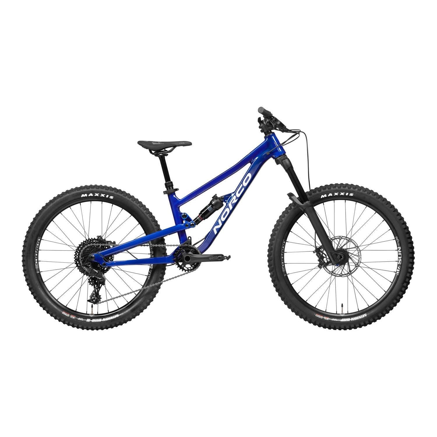 Norco Fluid FS 24'' Kids Trail Bike Blue/Chrome – 99 Bikes