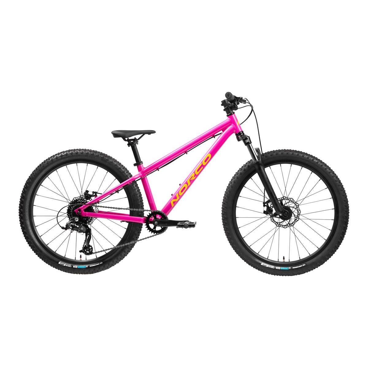 Norco Fluid HT 24'' Kids Mountain Bike Pink/Yellow – 99 Bikes