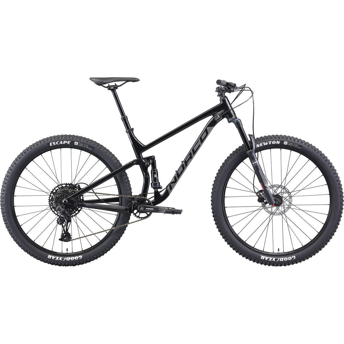 Norco Fluid FS 29 Mountain Bike Black/Charcoal – 99 Bikes