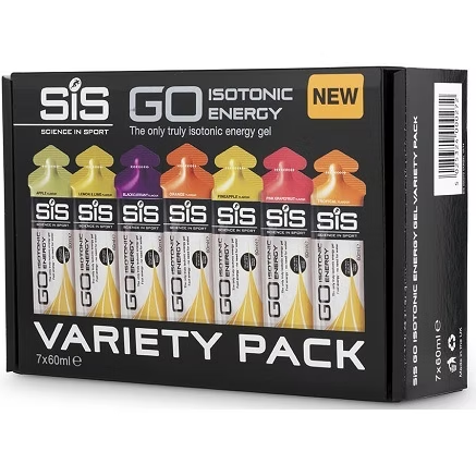 SIS Go Isotonic Energy Gel Variety Pack 7 X 60ML