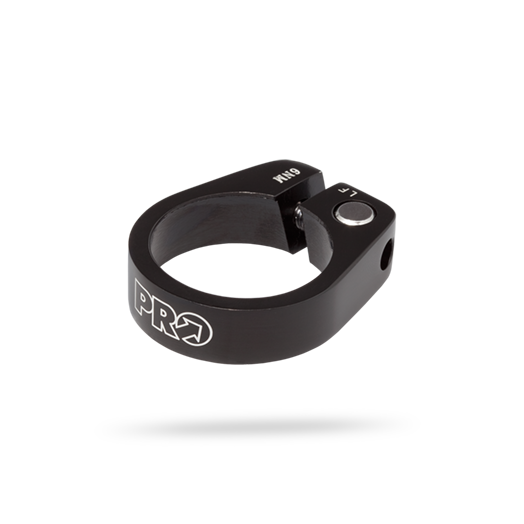 PRO Alloy Seat Clamp Black 31.8mm