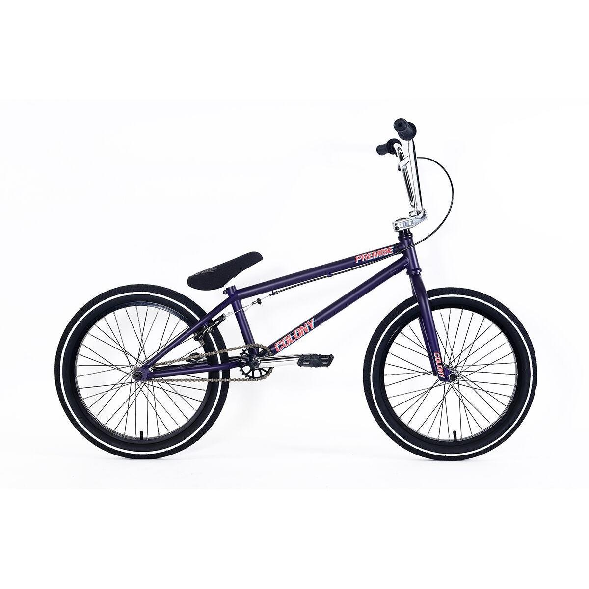 Colony Premise 20.75in Matte Dark Purple/Chrome (2018) – 99 Bikes