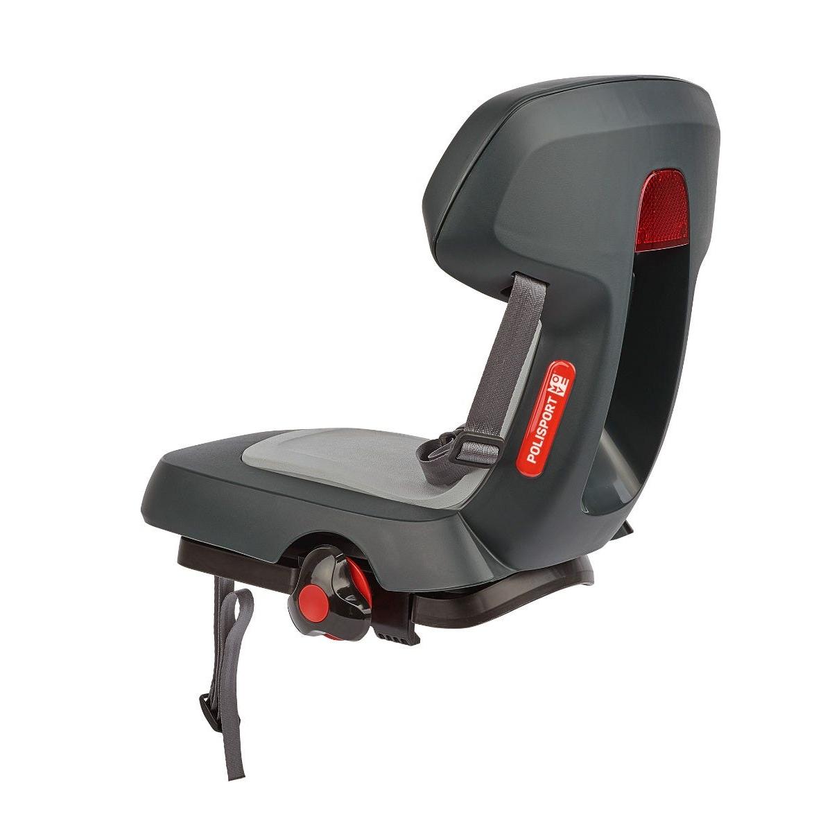 Polisport Guppy Junior Child Seat Dark Grey