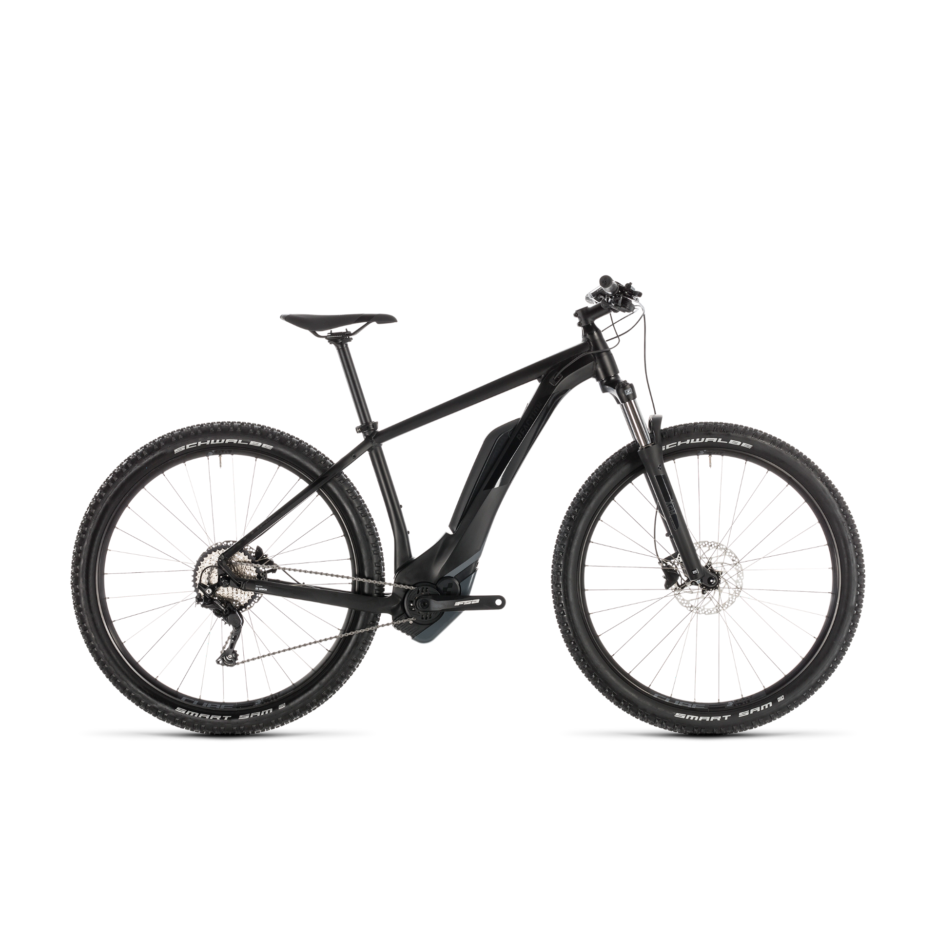 Cube Reaction Hybrid Pro 500 Black Edition E-Mountain Bike (2019) – 99 Bikes