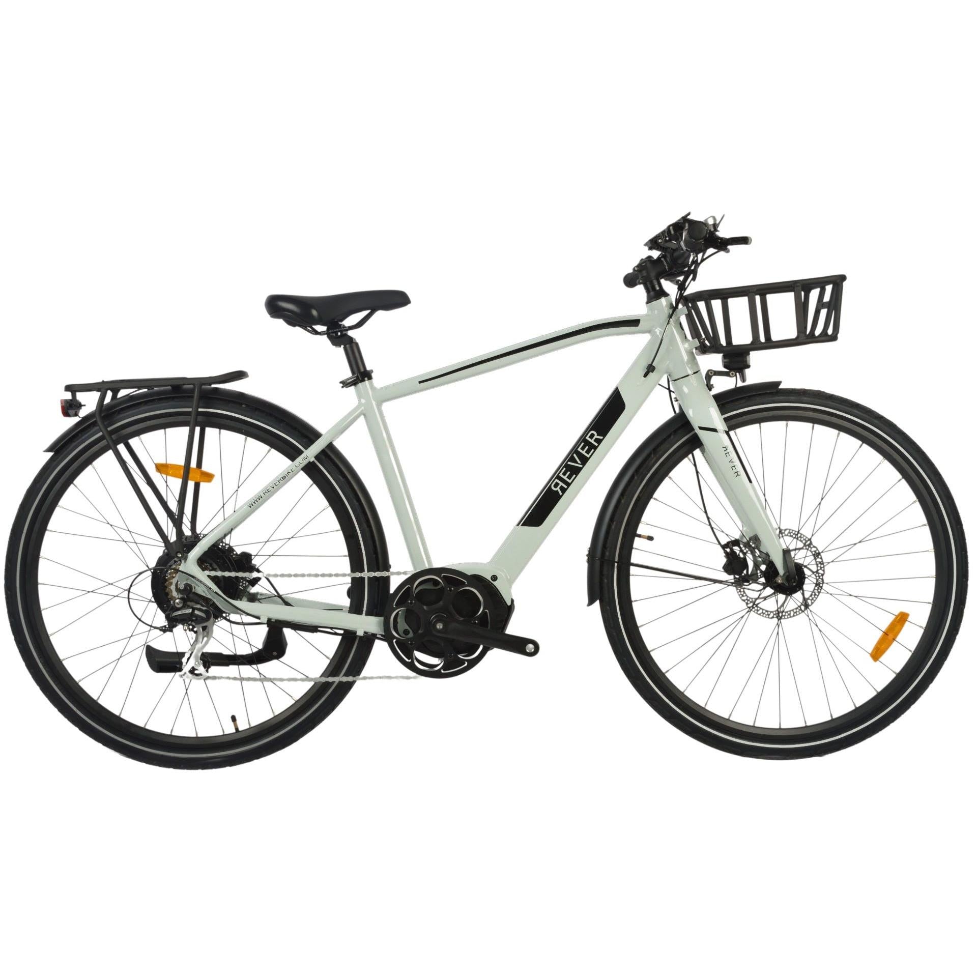 Rever Urban Amalfi Electric Hybrid Bike White – 99 Bikes
