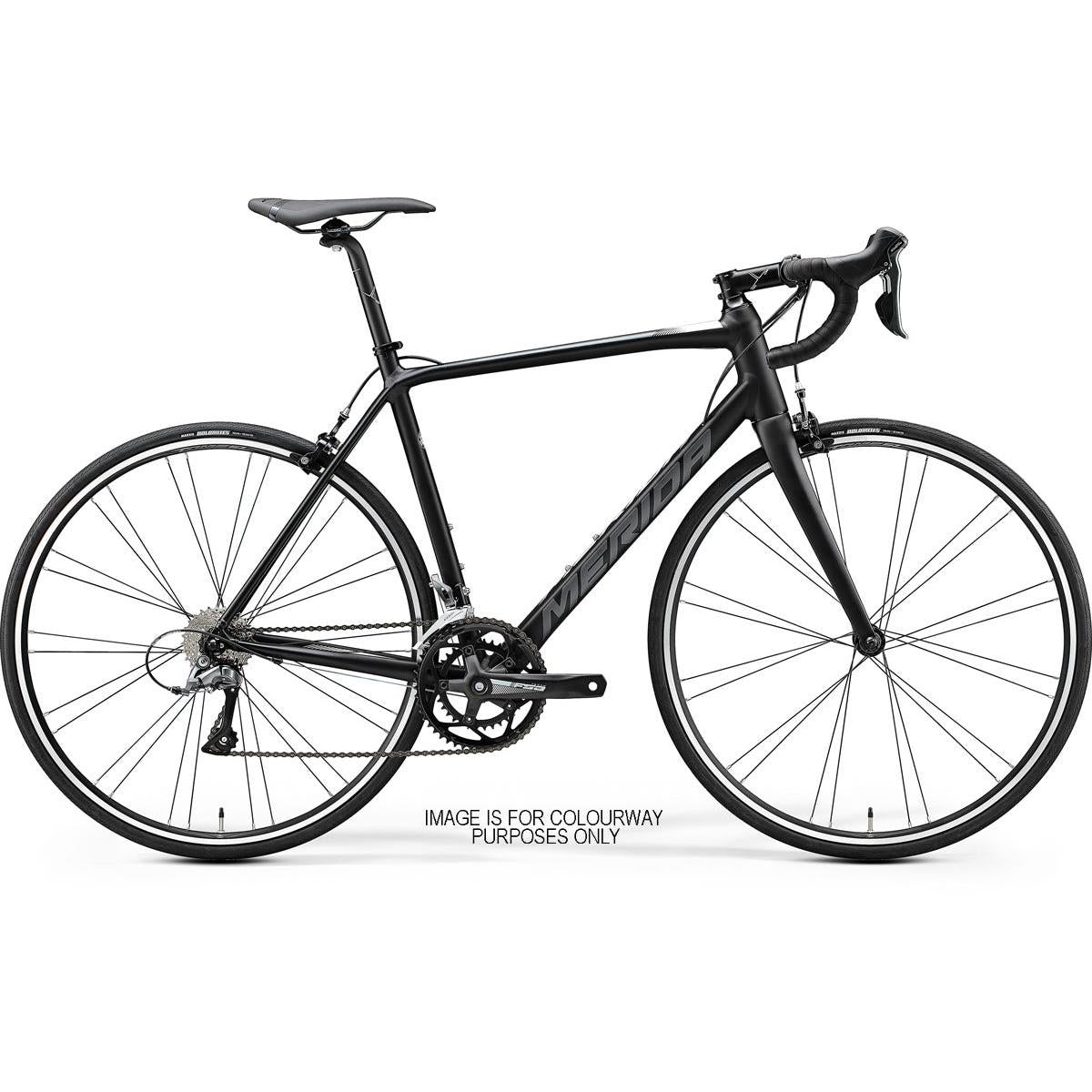 Merida Scultura 100 Road Bike Matt Black/White (2020) – 99 Bikes