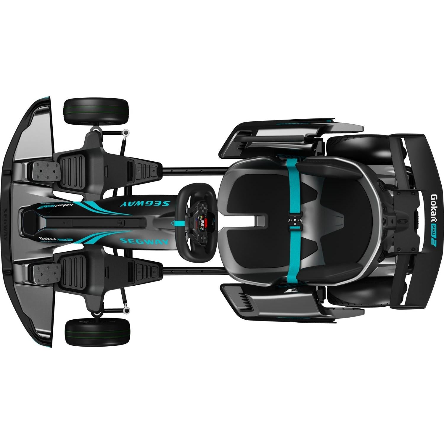 Segway Ninebot Go-Kart Pro2 Electric Go-Kart Grey/Teal