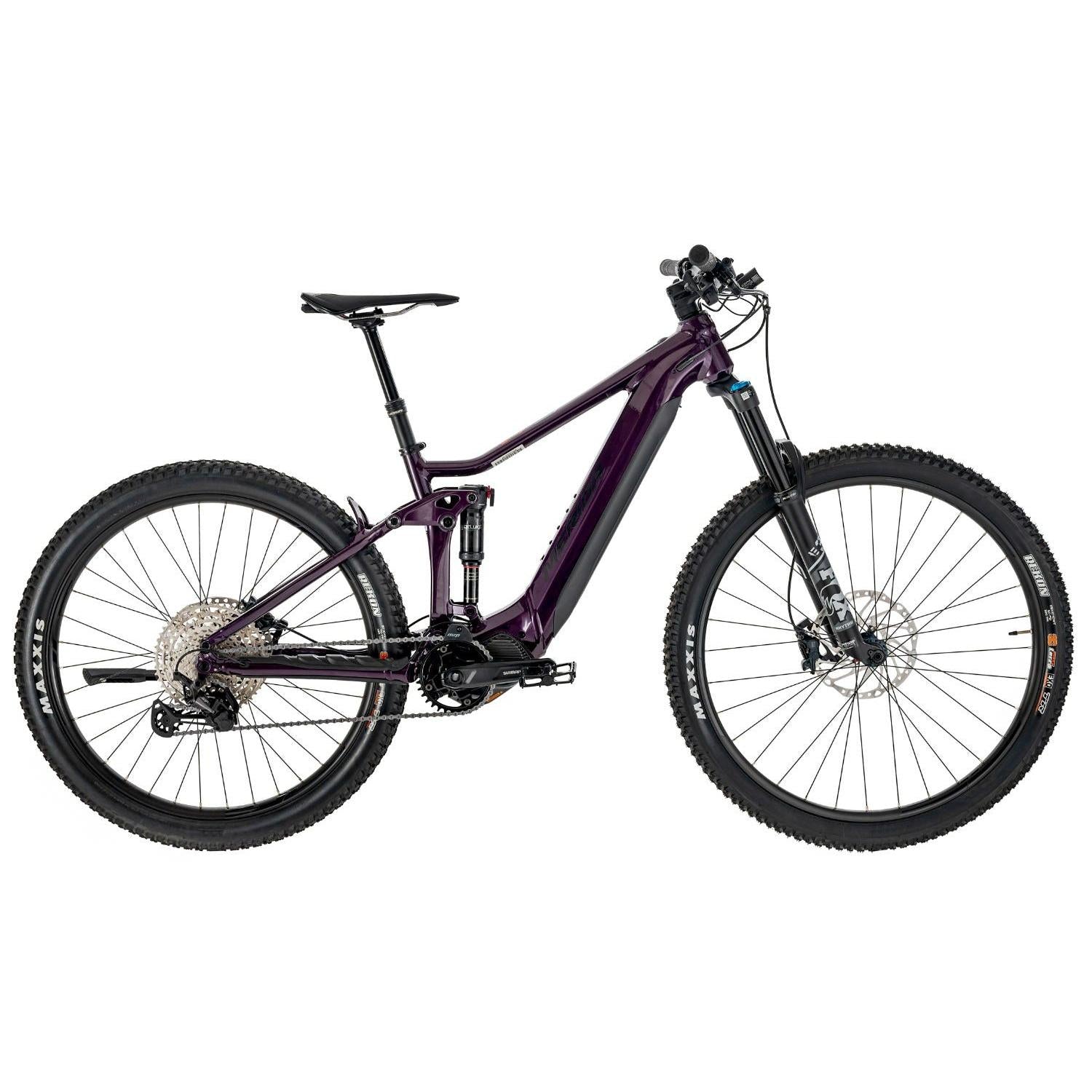 e bike fullys 2022 Merida eOne-Forty 700 Electric Mountain Bike Dark Purple (2022) – 99 Bikes