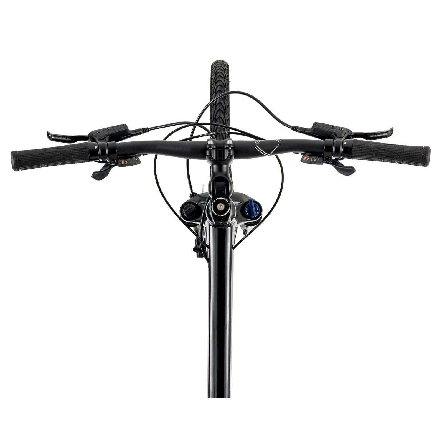 Merida Crossway 100 Hybrid Bike Black/Silver